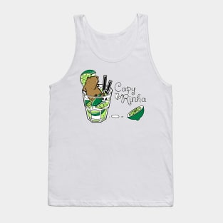 Cabybara + Caipirinha = Capyrinha Tank Top